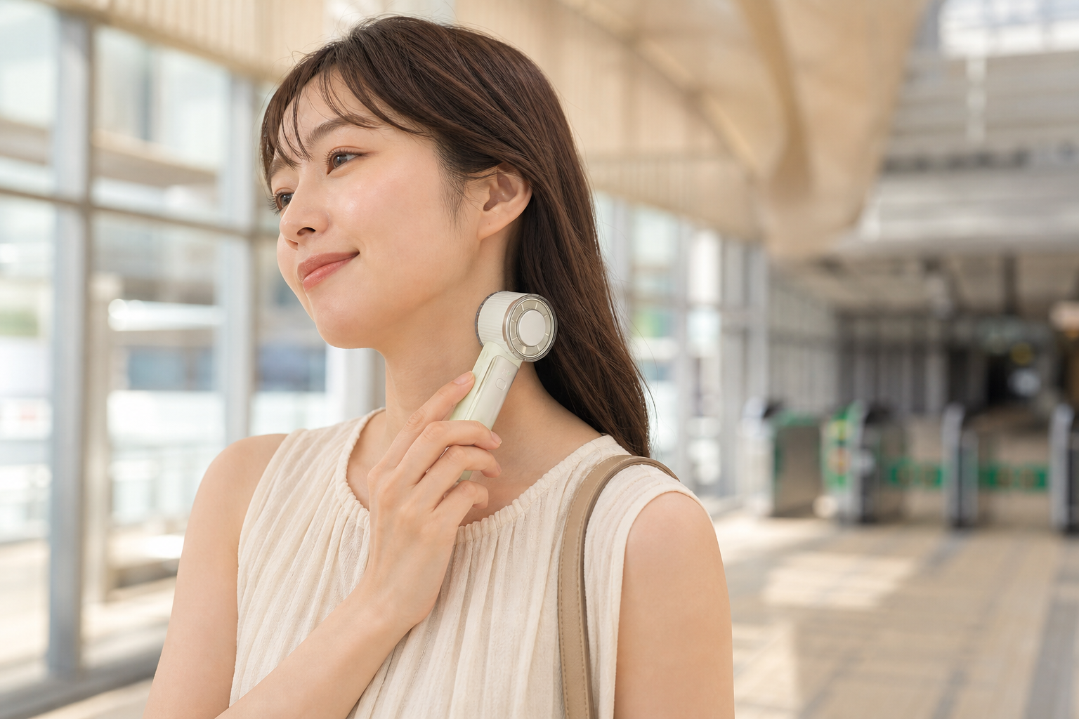 CICILIFE 首掛け使用